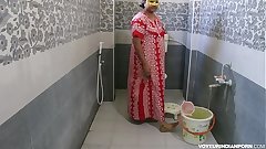 Hot Indian Bhabhi Dipinitta Taking Shower After Rough Sex